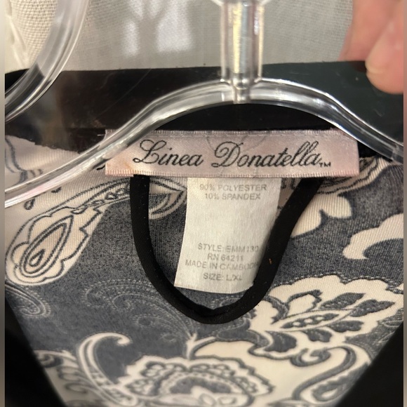 Linea Donatella, satin robe. Sz L/XL - Picture 13 of 13